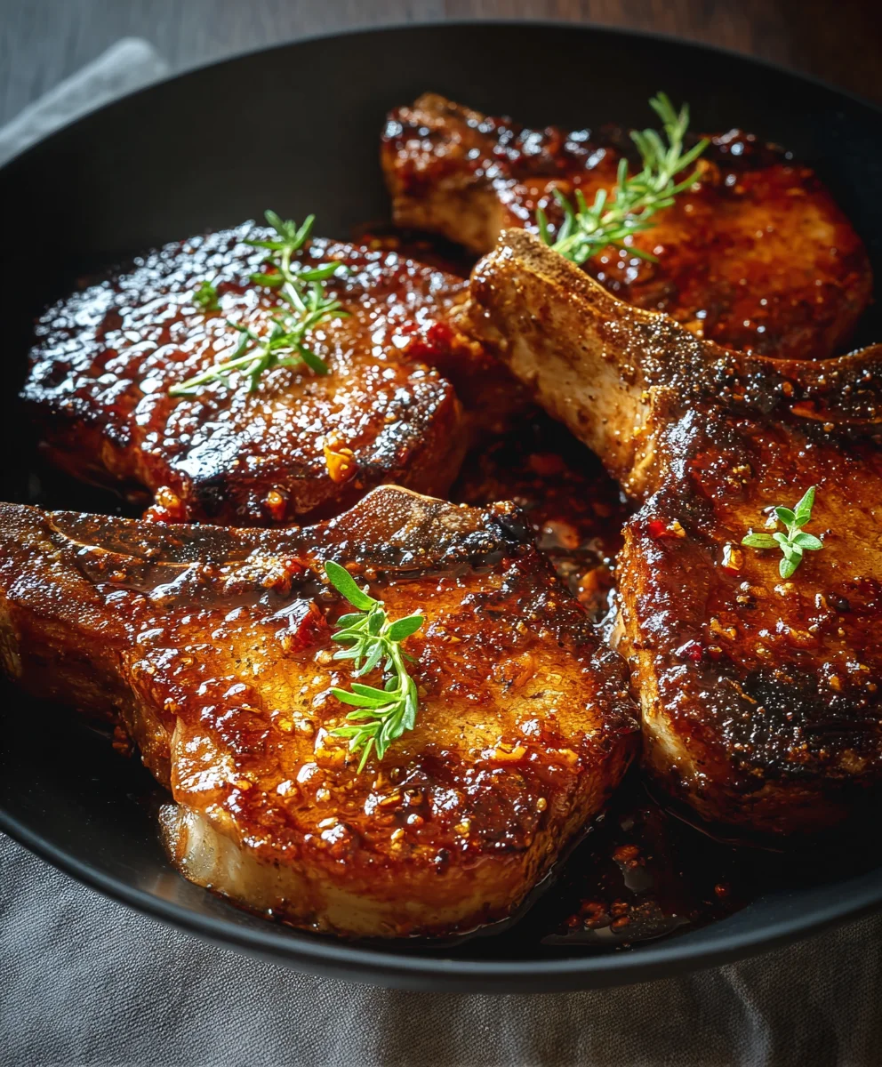 Brown Sugar Garlic Beef Chops Recipe-Easy & Delicious