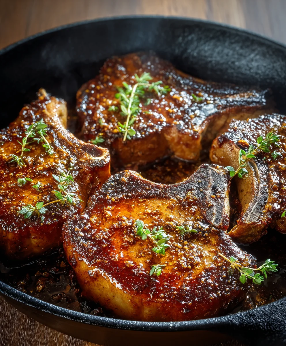 Brown Sugar Garlic Beef Chops Recipe-Easy & Delicious