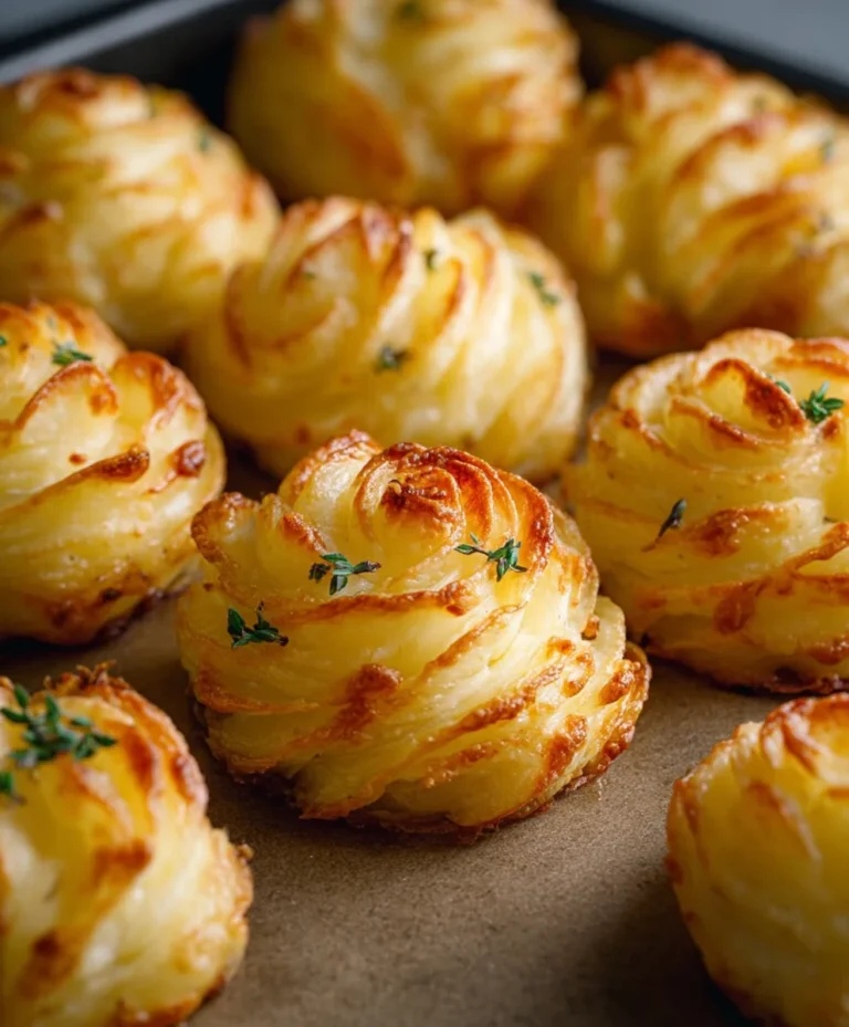 Creamy Duchess Potatoes-Elegant Side Dish Recipe