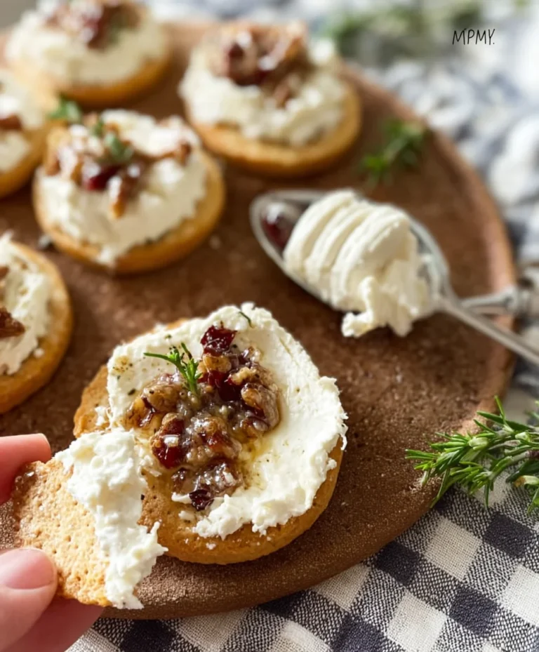 Easy Boursin Cheese Holiday Appetizer Delight
