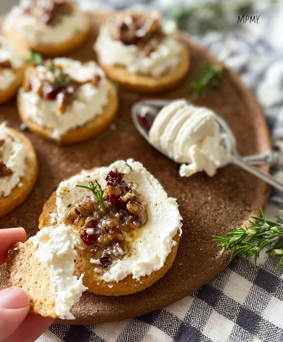 Easy Boursin Cheese Holiday Appetizer Delight