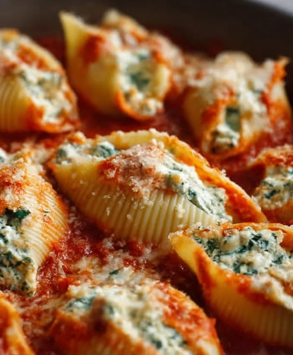 Christmas Stuffed Shells-Festive Holiday Comfort Food
