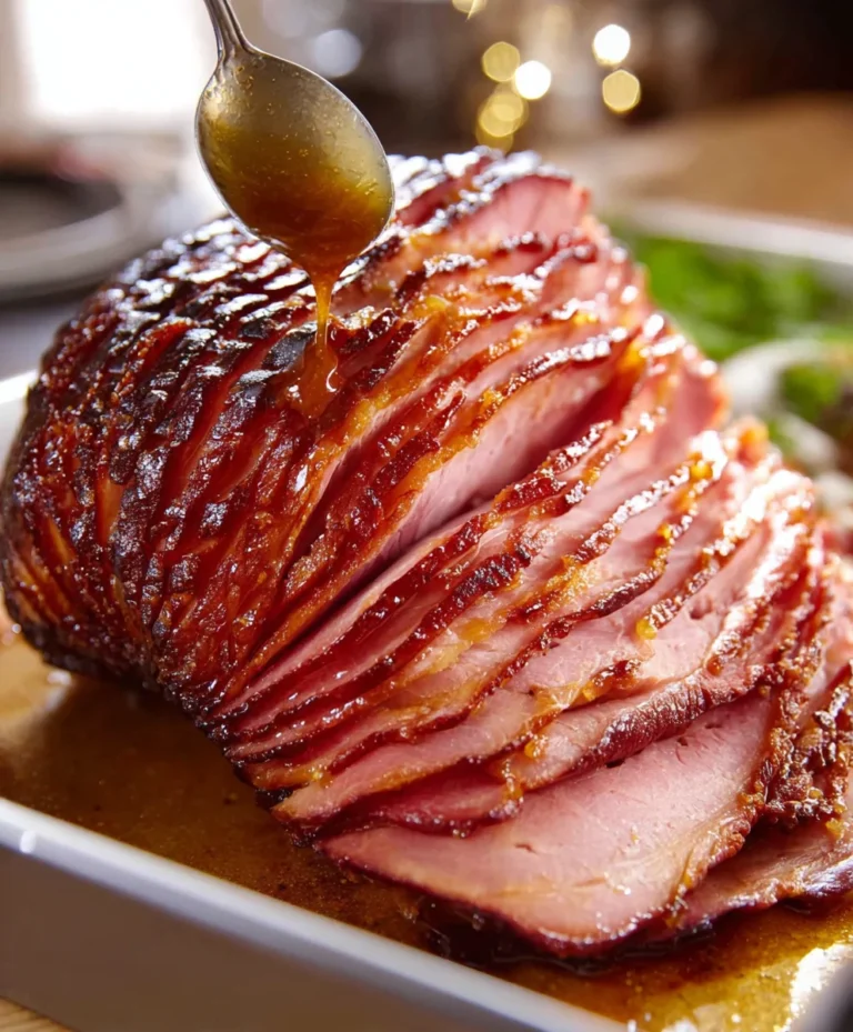 Brown Sugar Glazed Baked Beef Beef Ham Recipe