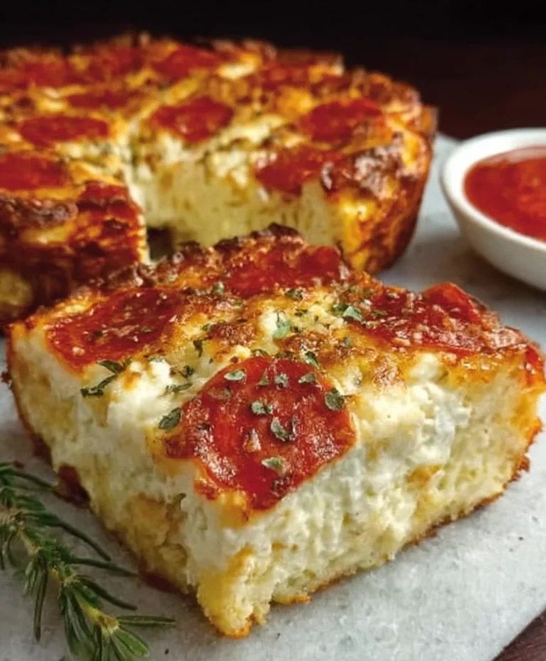 Pizza Cottage Cheese Bake – Easy Low Carb Recipe