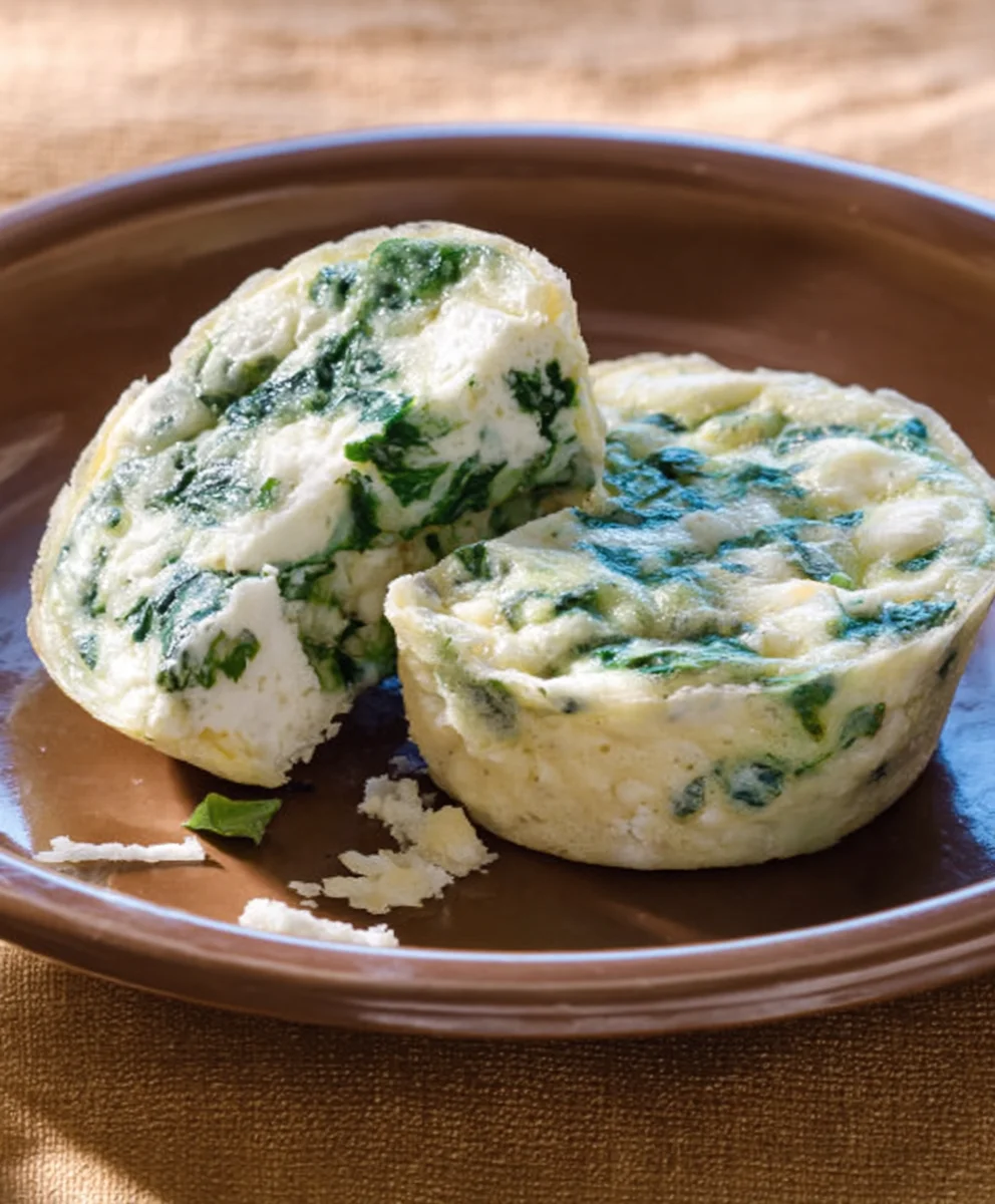Easy Spanakopita Egg Bites - Healthy Breakfast