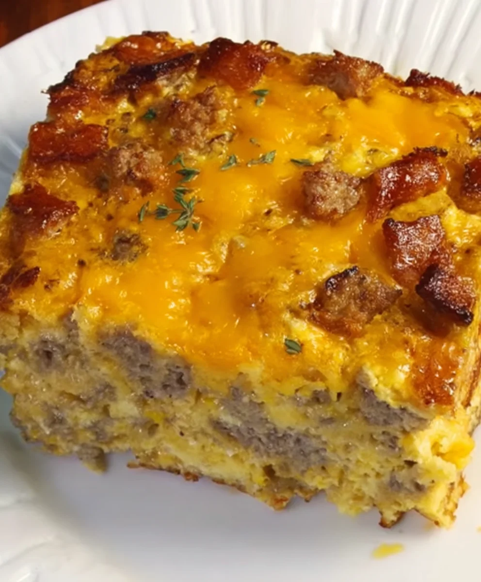 Easy Holiday Breakfast Casserole-Stress Free Mornings