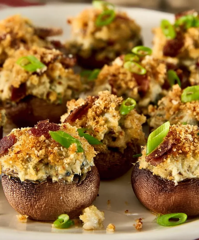 Million Dollar Stuffed Mushrooms – Rich & Decadent Recipe