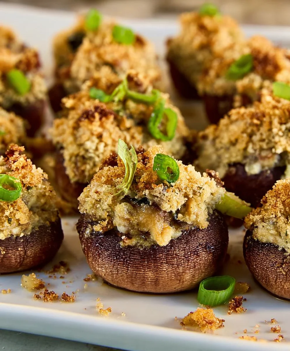 Million Dollar Stuffed Mushrooms - Rich & Decadent Recipe