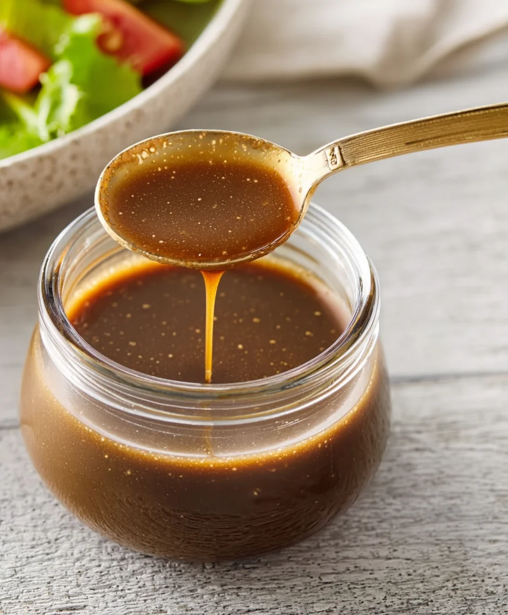 Honey Dijon Balsamic Vinaigrette - Easy Homemade Dressing
